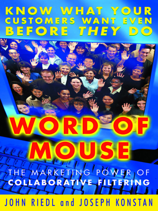 Title details for Word of Mouse by John Riedl - Available